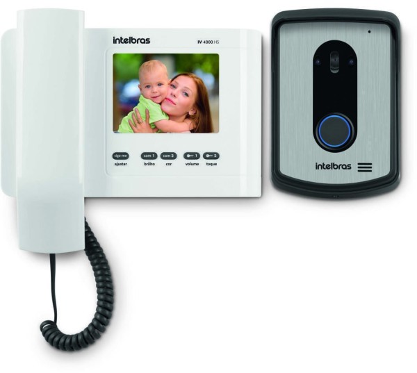 Vídeo Porteiro Intelbras 4520020 Iv 4010 HS