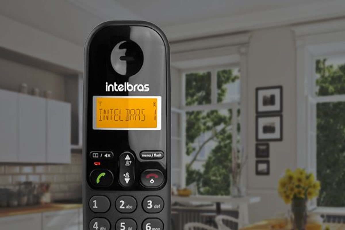 Encontraproduto.com.br - Telefone Sem Fio Intelbras Ts3113 Base E 2 Ramais Dect 6.0 Preto