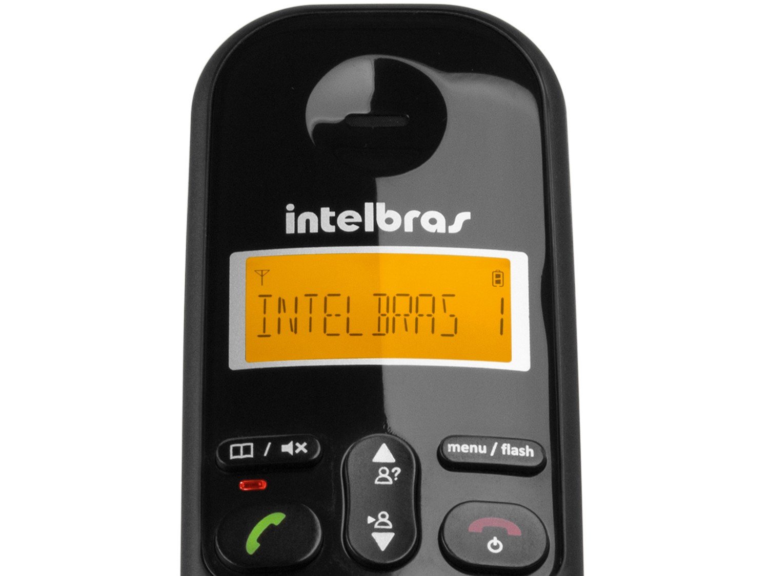 Encontraproduto.com.br - Telefone Sem Fio Intelbras Ts3113 Base E 2 Ramais Dect 6.0 Preto