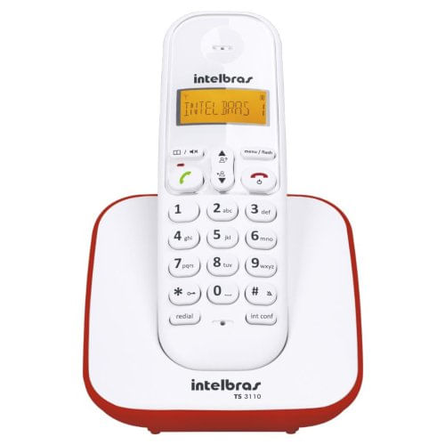 Encontraproduto.com.br - Telefone sem Fio com Identificador Intelbras TS3110