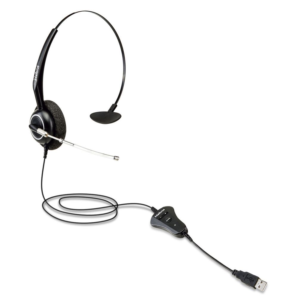 Encontraproduto.com.br - Fone de Ouvido Headset THS 55 USB 4010055 Intelbras
