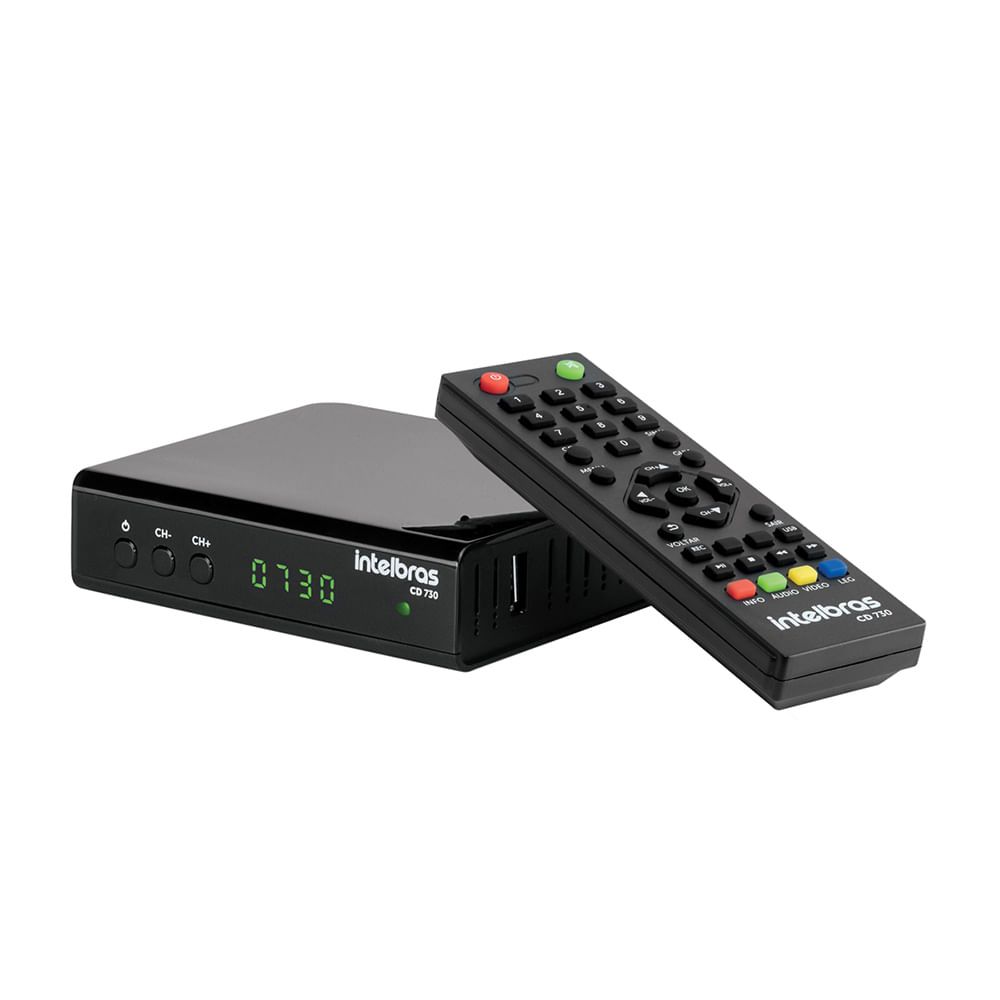 Conversor e Gravador Digital de TV CD 730 4143005 Intelbras