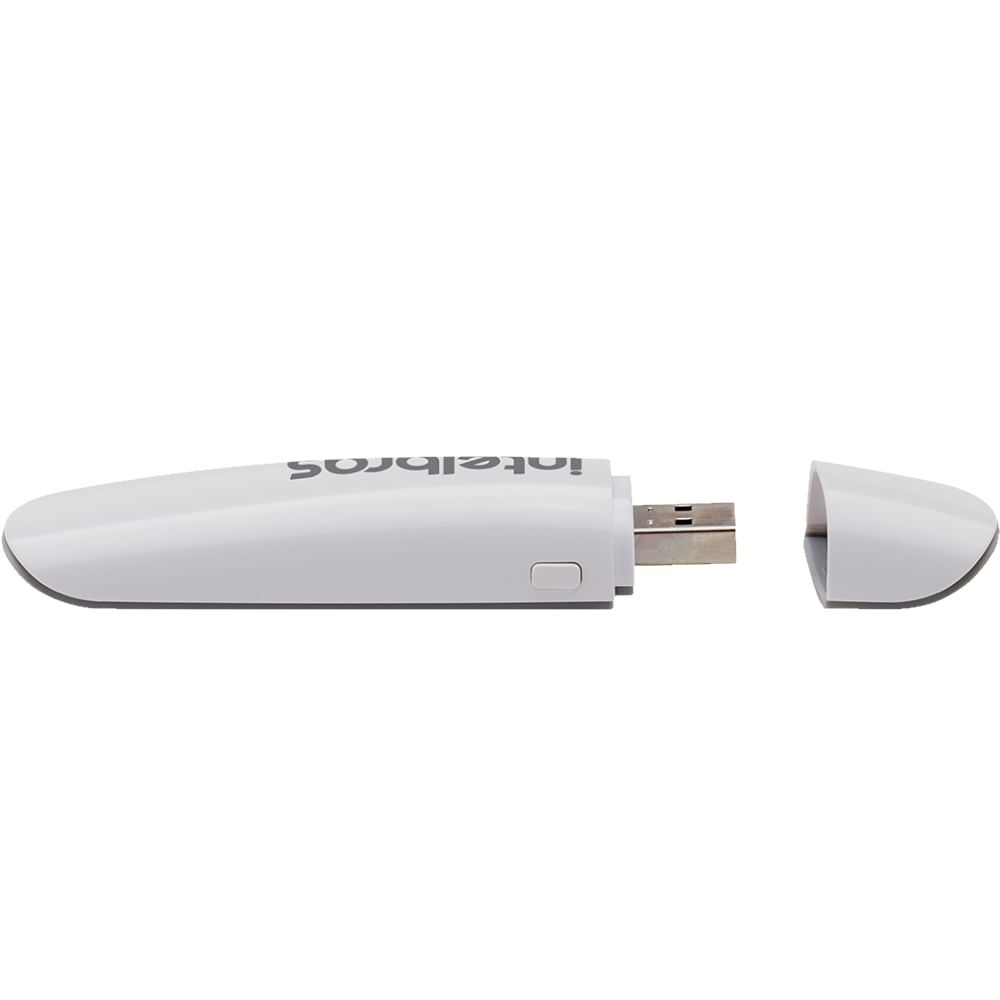 Encontraproduto.com.br - Adaptador USB 3.0 Wireless Smart Dual Band Branco - Intelbras