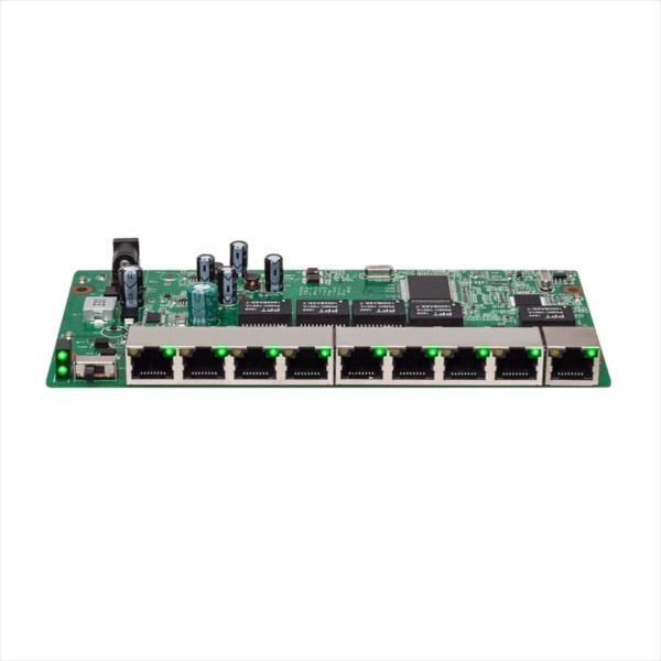 Switch 8 Portas Fast Ethernet e 1 Porta Gigabit SF 910 PAC 4760036 Intelbras