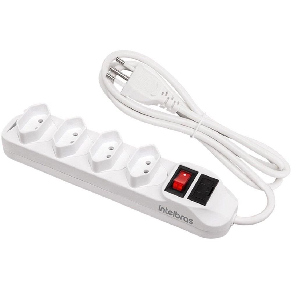 Encontraproduto.com.br - Protetor Eletrônico Intelbras com 4 tomadas EPE 1004