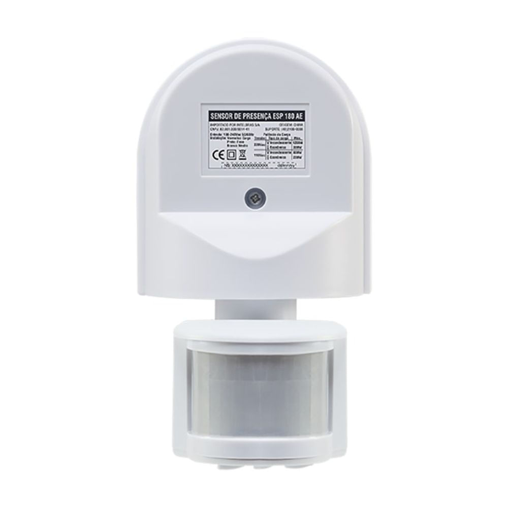 Encontraproduto.com.br - Interruptor Sensor de Presença para iluminação Intelbras ESP 180 AE