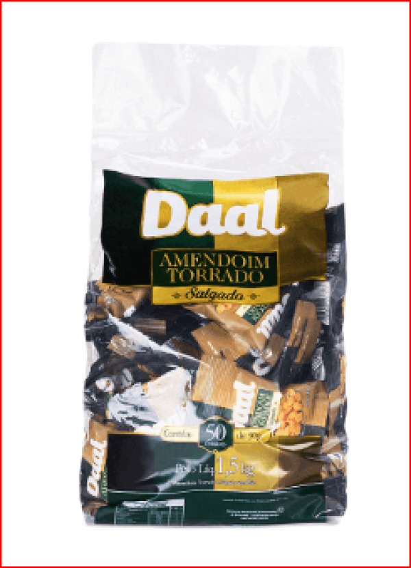 Encontraproduto.com.br - Amendoim Torrado Salgado Daal Sem Pele 1,5Kg
