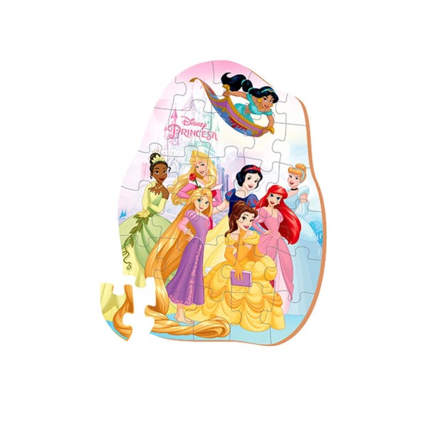 Encontraproduto.com.br - Quebra-cabeça 30 Peças Princesas Disney Xalingo 18954