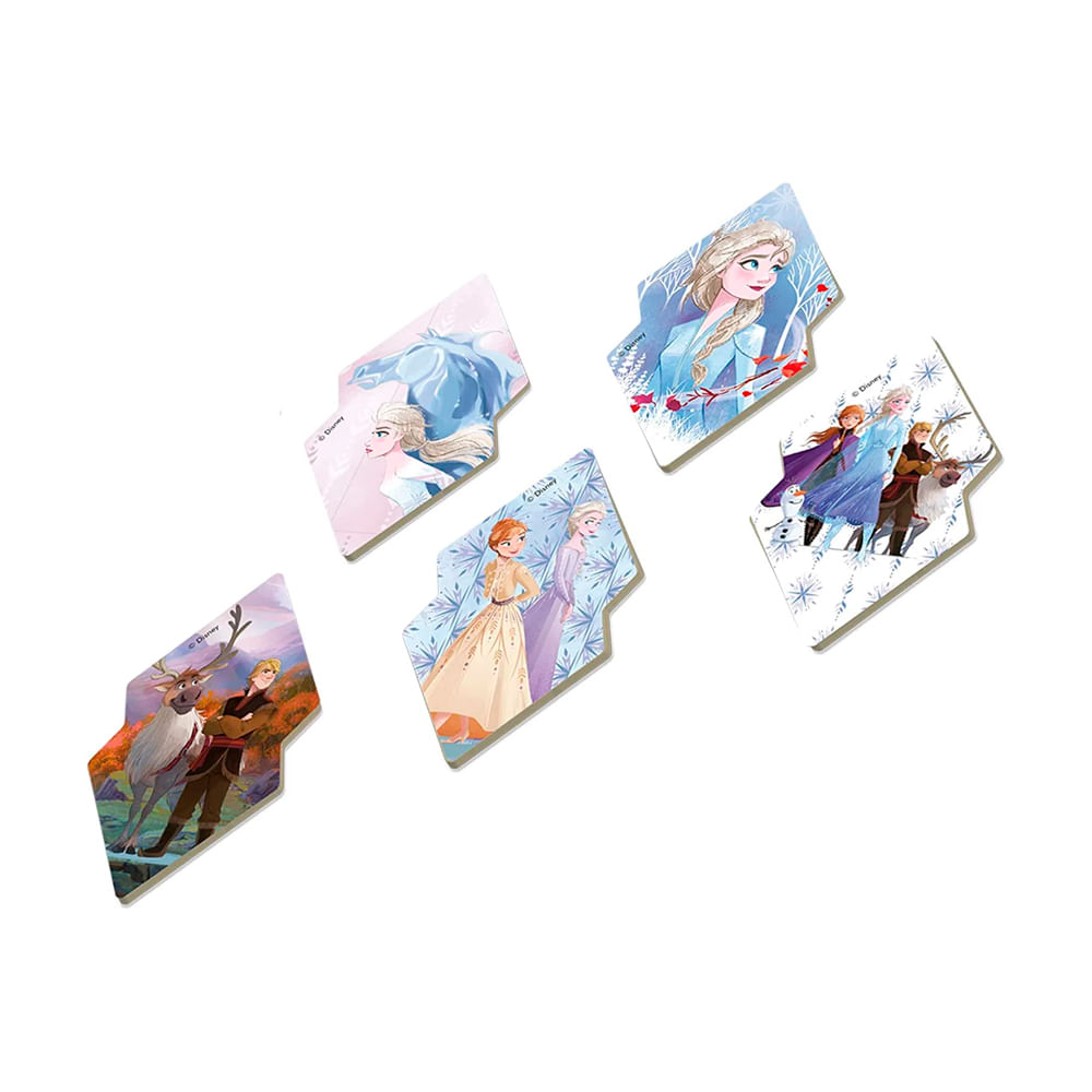 Encontraproduto.com.br - Jogo Da Memoria Frozen II 24 Pecas +3 Anos Xalingo