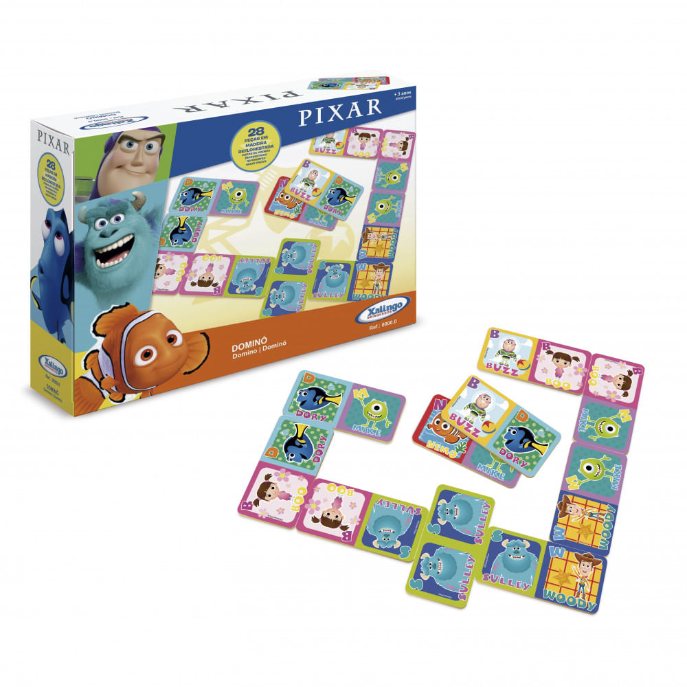 Jogo Dominó Pixar - Xalingo