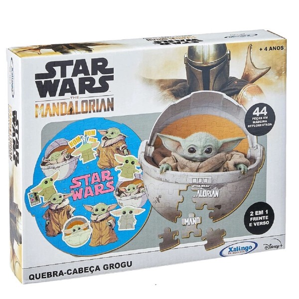 Encontraproduto.com.br - Quebra-cabeça Grogu Star Wars Xalingo 5341.0