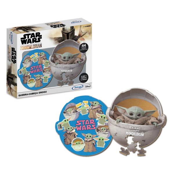 Encontraproduto.com.br - Quebra-cabeça Grogu Star Wars Xalingo 5341.0