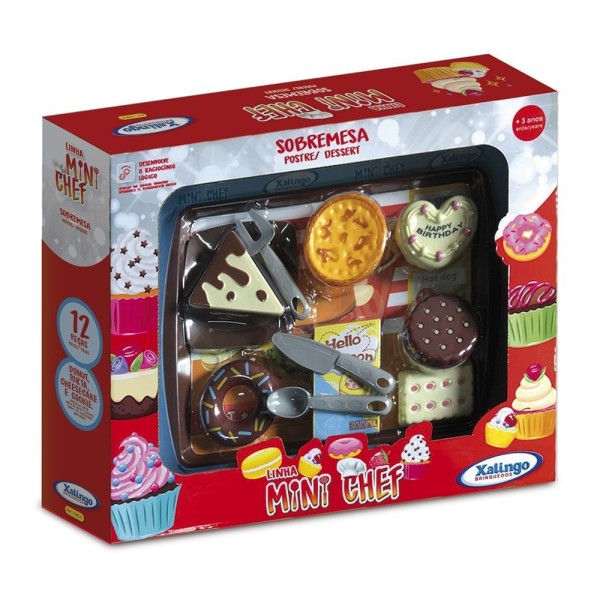 Encontraproduto.com.br - Sobremesa Mini Chef 15865 Xalingo
