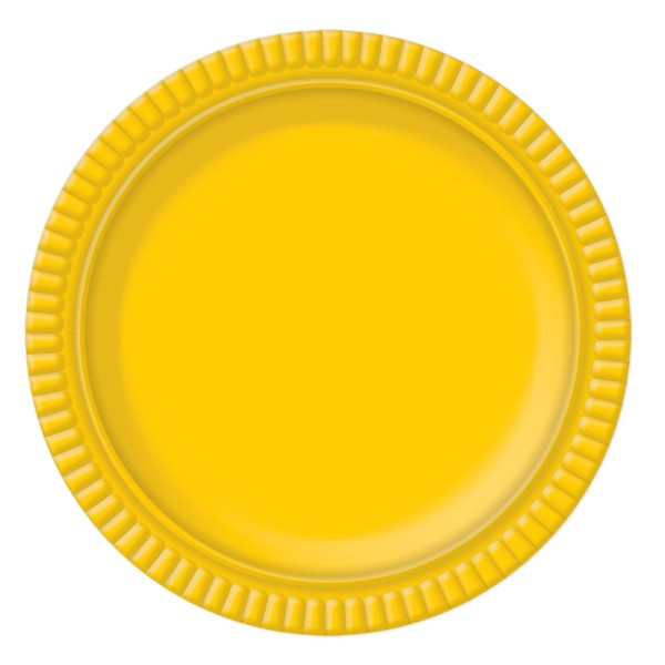 Prato Amarelo No5 28cm - Ultrafest