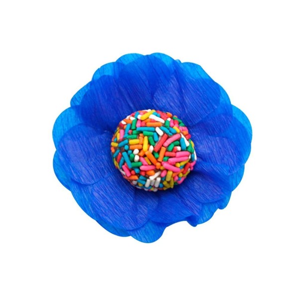 Encontraproduto.com.br - Forminha para Doce Supreme Azul Royal (364301) com 40 un ULTRA FEST