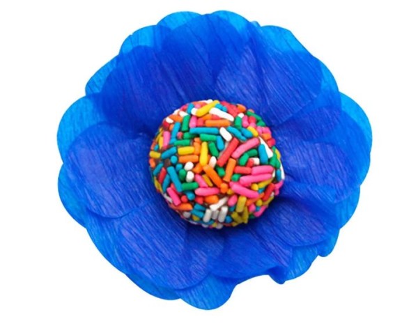 Encontraproduto.com.br - Forminha para Doce Supreme Azul Royal (364301) com 40 un ULTRA FEST