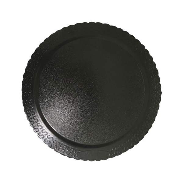 Encontraproduto.com.br - Cakeboard Bolo Redondo Preto 26cm ULTRAFEST