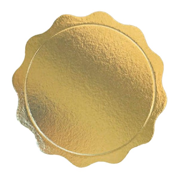 Encontraproduto.com.br - Cake Board Redondo Ouro 24CM Viva Paper (5211.01) ULTRAFEST