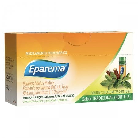 Encontraproduto.com.br - Flaconete Eparema Sem Sabor 10Ml Com 1 Unidade