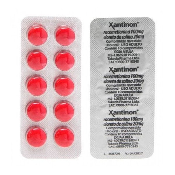 Encontraproduto.com.br - Xantinon Com 10 Comprimidos Revestidos