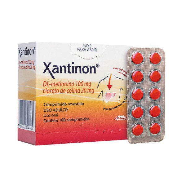 Encontraproduto.com.br - Xantinon Com 10 Comprimidos Revestidos