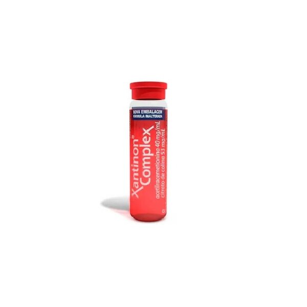 Encontraproduto.com.br - Xantinon Complex 40mg/ml + 53mg/ml + 50mg/ml Solução Oral 10ml 1 Flaconete