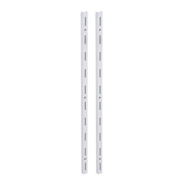 Encontraproduto.com.br - Trilho simples para prateleira 50cm branco Multivisão