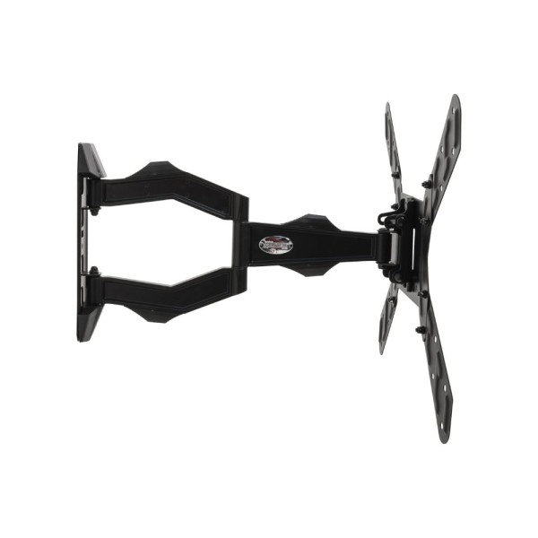 Encontraproduto.com.br - Suporte Articulado Com Inclinação Para Tv Lcd/Led 22 A 55 Preto Multivisão