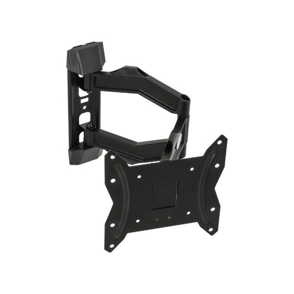 Encontraproduto.com.br - Suporte Articulado Com Inclinação Para Tv Lcd/Led 22 A 55 Preto Multivisão