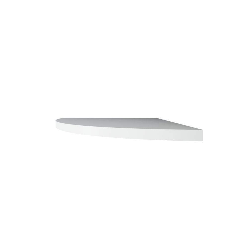 Encontraproduto.com.br - Prateleira Multivisão Mdp 15 MM com Suporte Branco