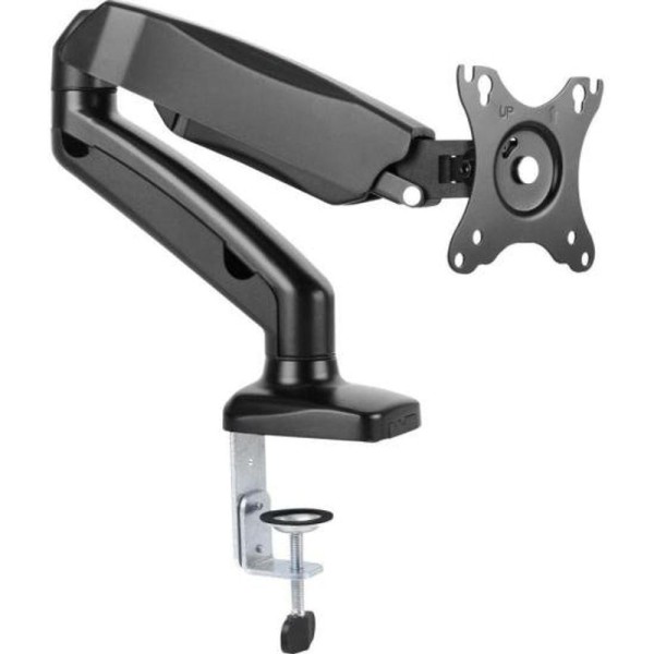 Encontraproduto.com.br - Suporte De Mesa Para Monitor 13 A 27 Tri-Articulado Com Inclinação E Pistão Giratório Mt Uno Multivisão