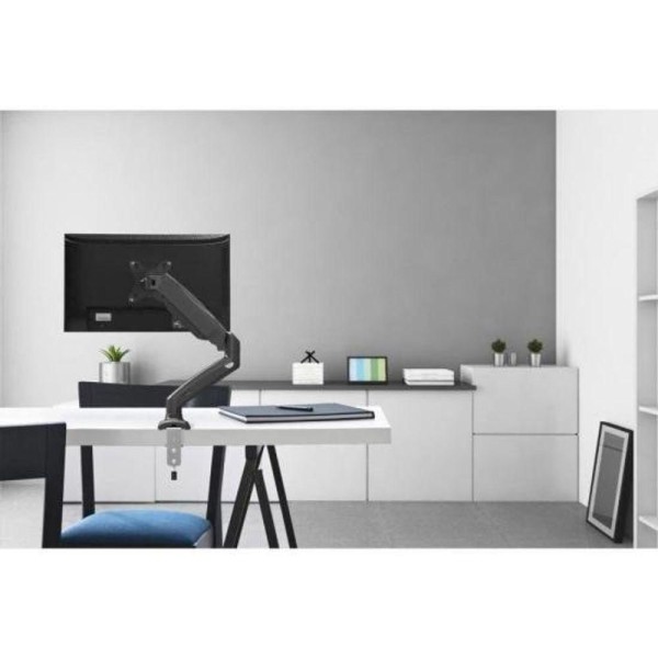 Encontraproduto.com.br - Suporte De Mesa Para Monitor 13 A 27 Tri-Articulado Com Inclinação E Pistão Giratório Mt Uno Multivisão