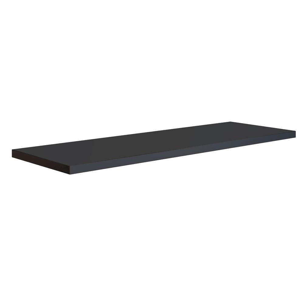 Encontraproduto.com.br - Prateleira Multivisão Mdp com Suporte 20x40 CM Preto