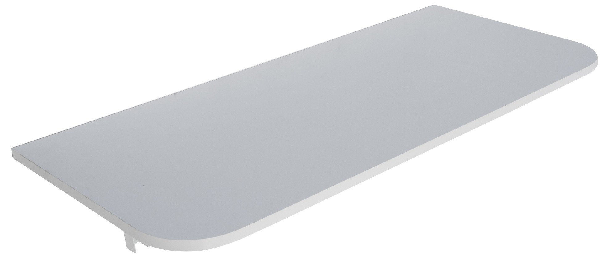 Encontraproduto.com.br - Mesa Retrátil De Parede Cozinha Suspensa Dobrável Cor E Tamanho:branca 50x40,material Da Tampa:mdp