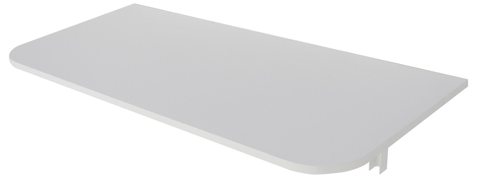 Encontraproduto.com.br - Mesa Retrátil De Parede Cozinha Suspensa Dobrável Cor E Tamanho:branca 50x40,material Da Tampa:mdp