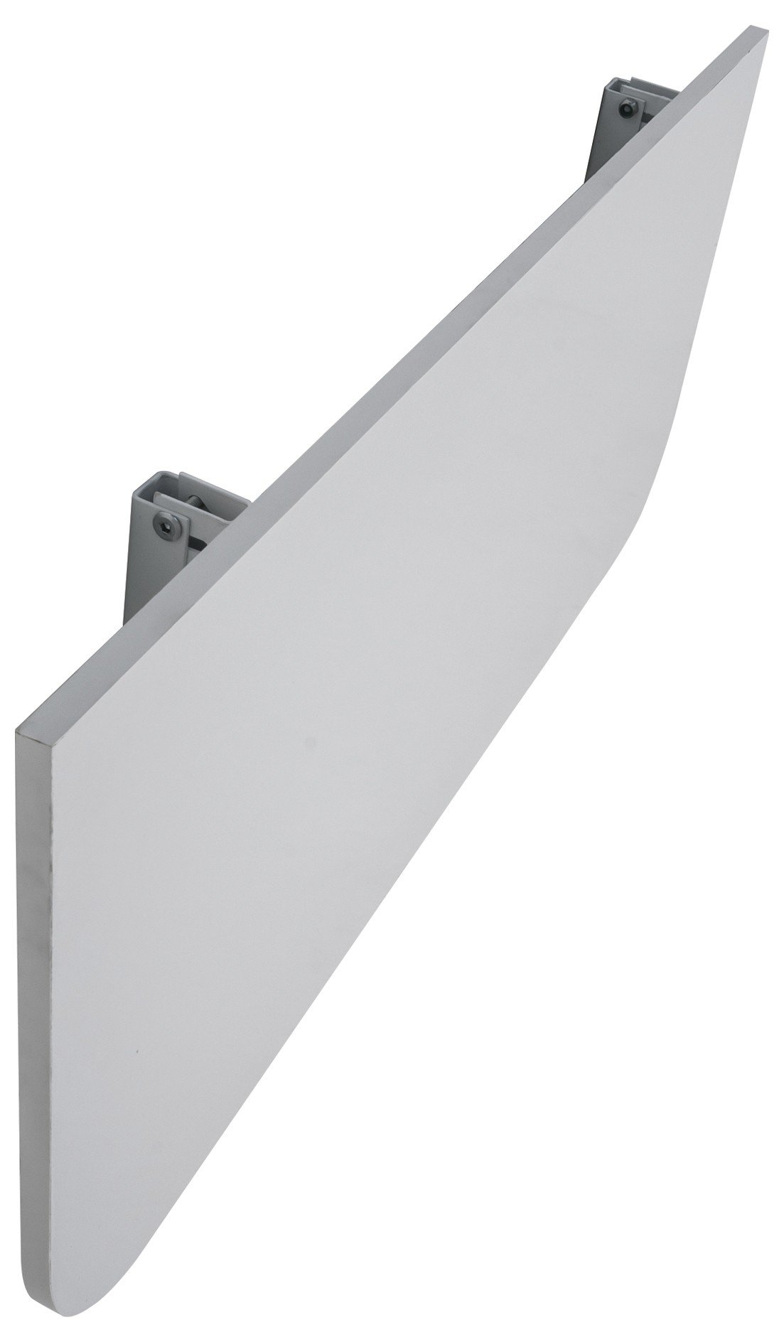 Encontraproduto.com.br - Mesa Retrátil De Parede Cozinha Suspensa Dobrável Cor E Tamanho:branca 50x40,material Da Tampa:mdp