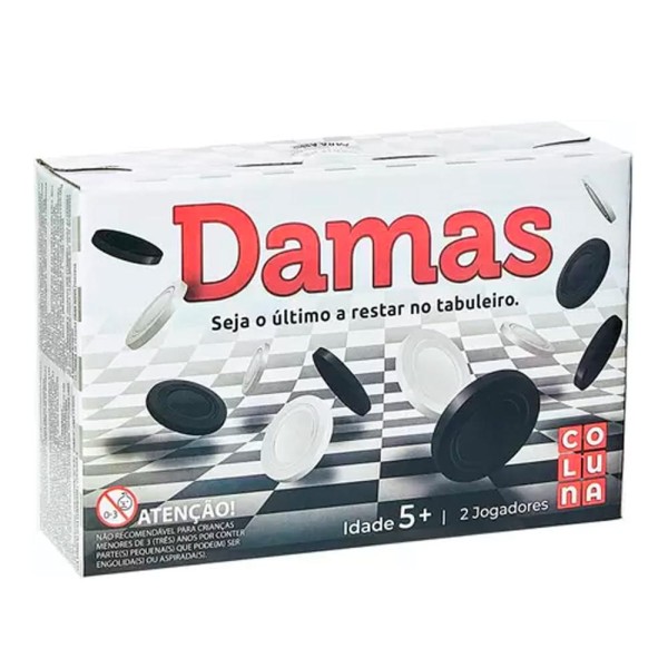Jogo de Tabuleiro Damas  6+ 2200