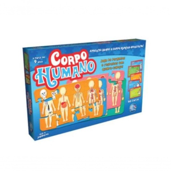 Jogo e quebra-cabeça do Corpo Humano