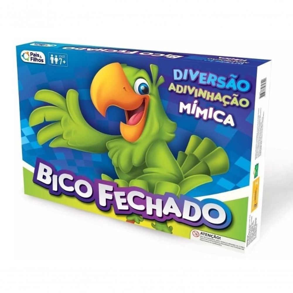 Encontraproduto.com.br - Jogo Bico Fechado Pais e Filhos 7358