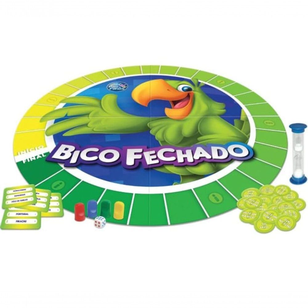 Encontraproduto.com.br - Jogo Bico Fechado Pais e Filhos 7358