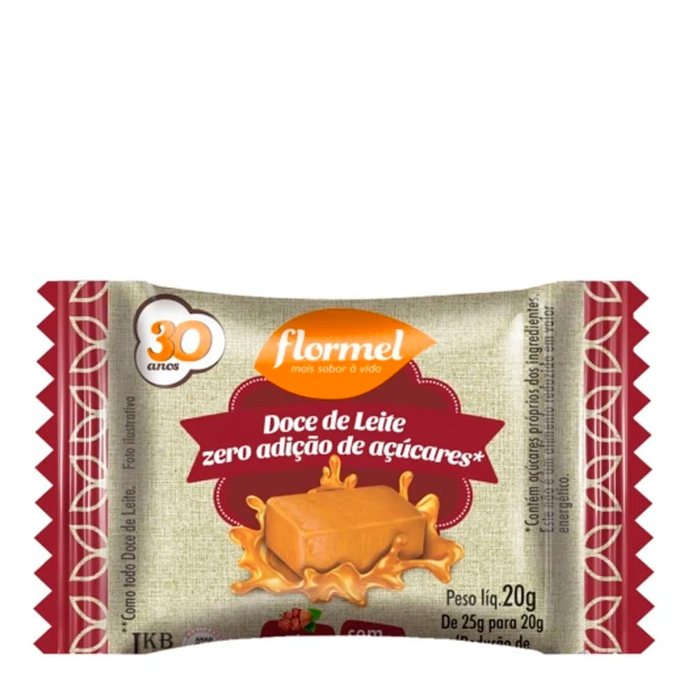 Encontraproduto.com.br - Doce de Leite Flormel Zero Açúcar 20g