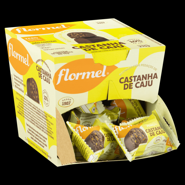 Encontraproduto.com.br - Barra Flormel Com Castanha de Caju zero 15g