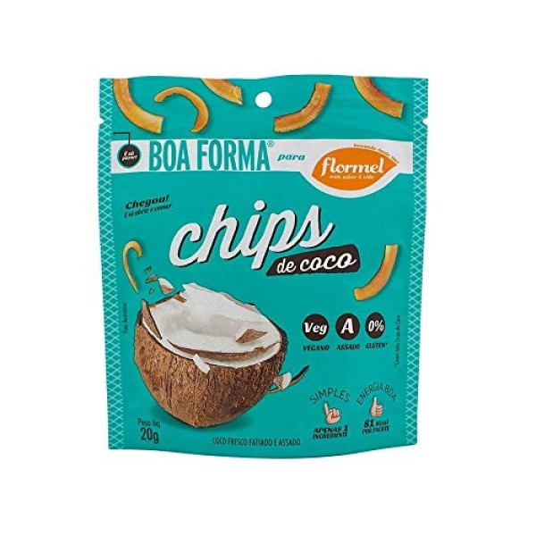 Encontraproduto.com.br - Snack Flormel de Coco Boa Forma Sabor 20g