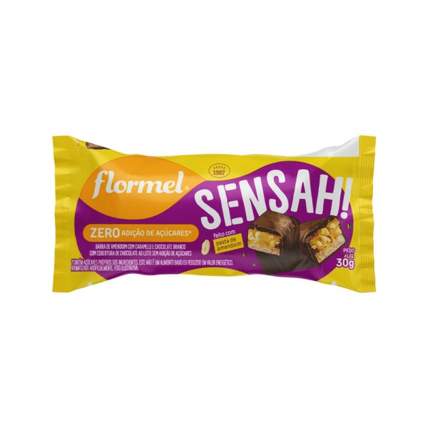 Encontraproduto.com.br - Chocolate Recheado com Caramelo, Amendoim SENSAH!