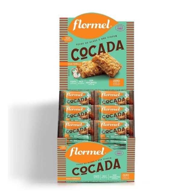 Encontraproduto.com.br - Doce de Leite Zero Flormel Caixa com 24 Unidades de 15g Cada