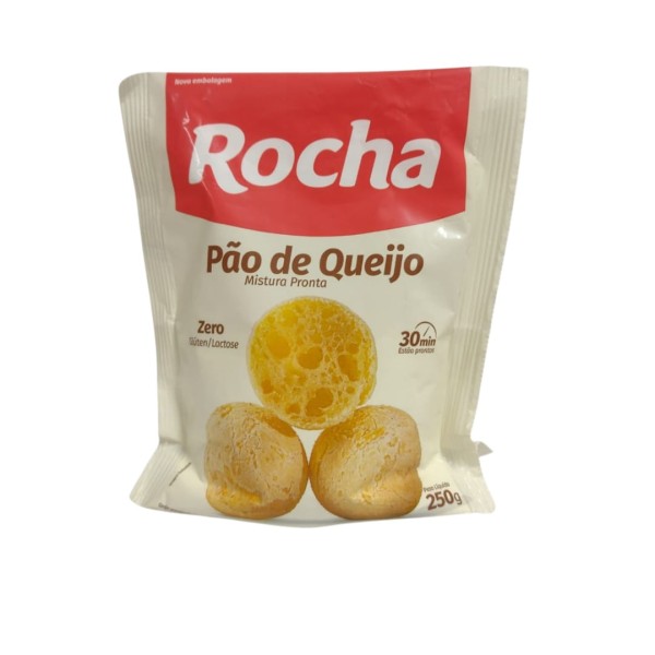 Mistura para Pão de Queijo Zero Glúten e Lactose Rocha 250g