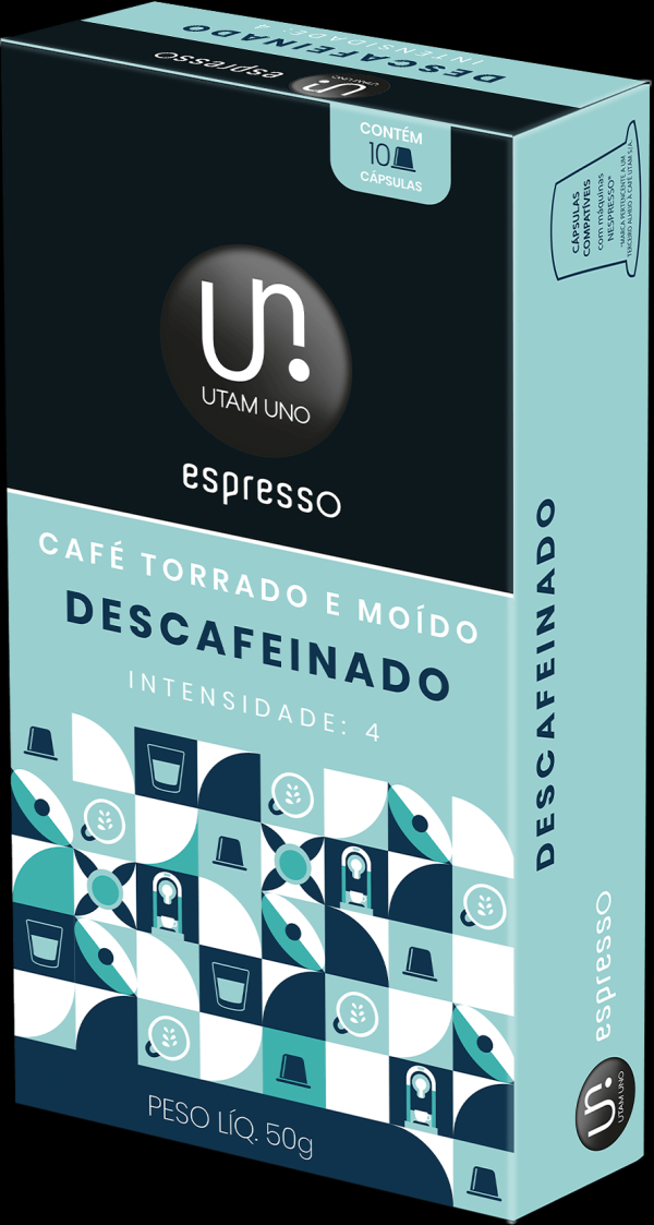 Encontraproduto.com.br - Utam Uno Espresso Descafeinado 10 cápsulas - Compatíveis Nespresso®*