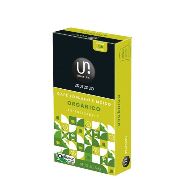 Encontraproduto.com.br - Utam Uno Espresso Orgânico 10 cápsulas - Compatíveis Nespresso®*