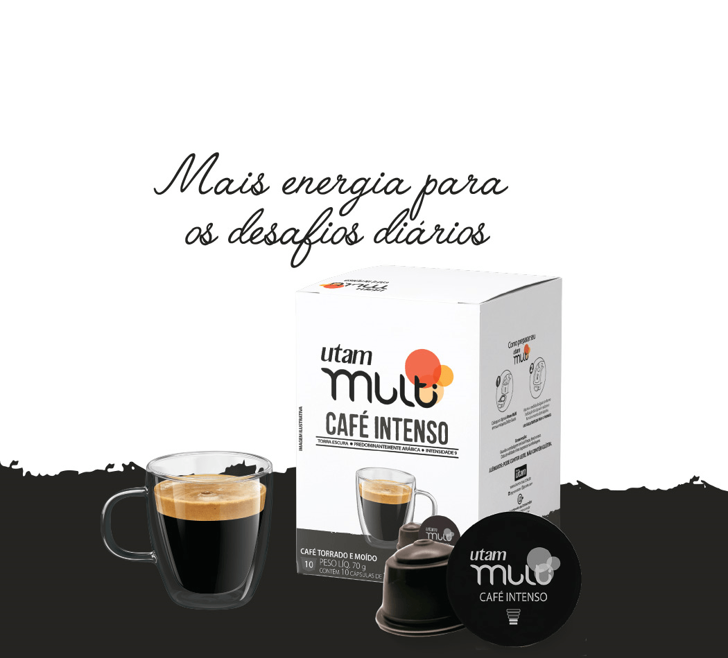 Encontraproduto.com.br - Café Intenso Utam Multi 10 cápsulas - Compatíveis Dolce Gusto®*