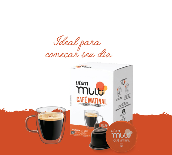 Encontraproduto.com.br - Café Matinal Utam Multi 10 cápsulas - Compatíveis Dolce Gusto®*